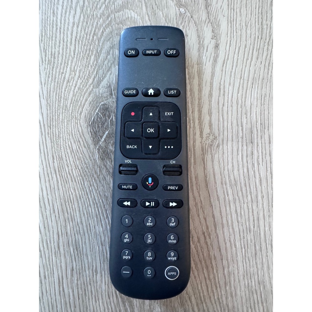 Directv RC4693701/01BR Voice Remote Control Black Replacement Tested